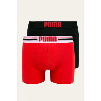 Puma boxeri 2-pack barbati, culoarea rosu ieftini