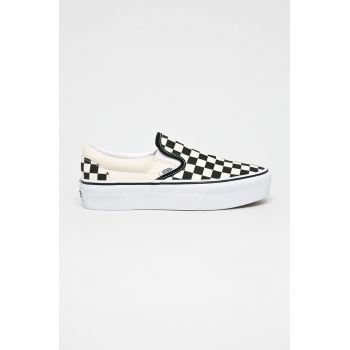 Vans teniși VN00018EBWW1-BLK/WHT de firma originali