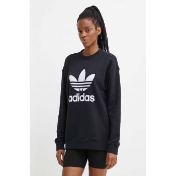 adidas Originals - bluză FM3272-BLK/WHT de firma original