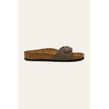 Birkenstock papuci Madrid femei, culoarea maro, 40093