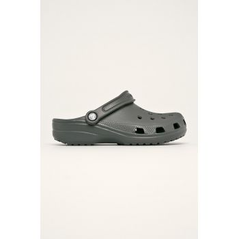 Crocs papuci Classic culoarea gri 207431