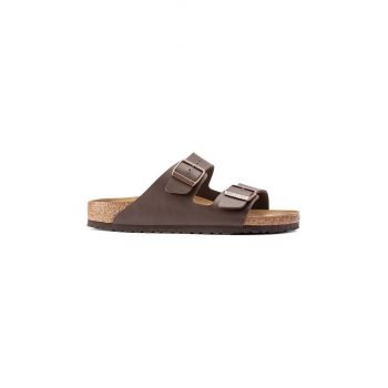 Birkenstock papuci Arizona femei, culoarea maro, 51701
