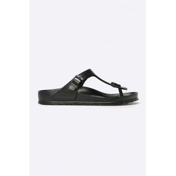 Birkenstock papuci Gizeh 128201-Black de firma originali