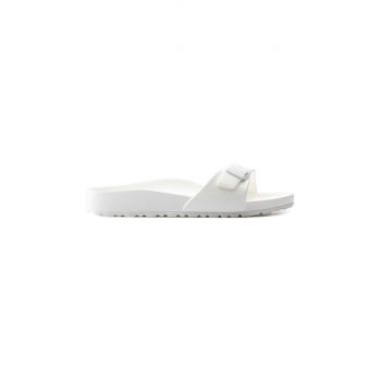 Birkenstock papuci Madrid Eva femei, culoarea alb, 128183