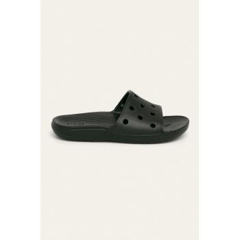 Crocs papuci Classic Slide femei, culoarea negru 206761 de firma originali