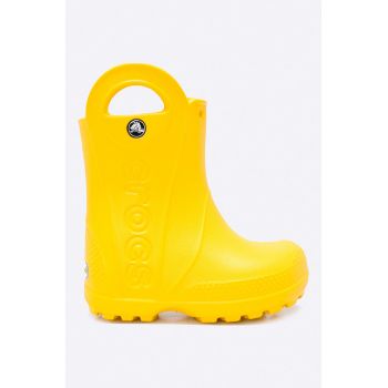 Crocs - Cizme copii Handle Rain de firma originale