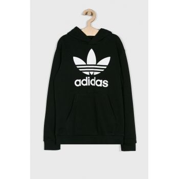 Adidas Originals Bluză DV2870 culoarea negru, cu imprimeu