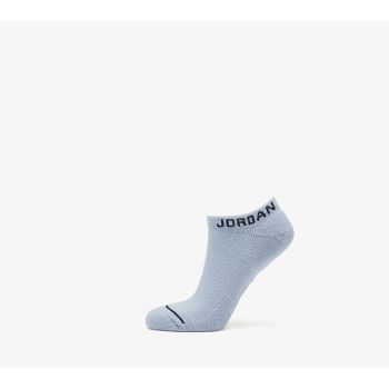 Jordan Everyday Max No Show Socks 3-Pack Black/ White/ Wolf Grey