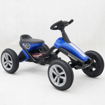 Kart cu pedale pentru copii 1388A albastru de firma original