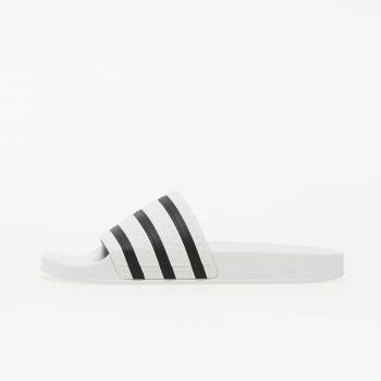 adidas Adilette White/ Core Black/ White