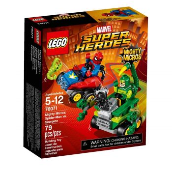 SUPER HEROES SPIDER-MAN VS SCORPION de firma originala