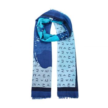 BLUE WOMEN'S SCARF