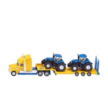 TRUCK WITH NEW HOLLAND TRACTORS