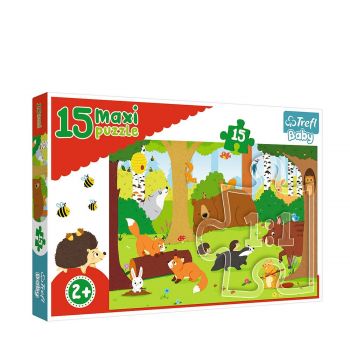 Puzzle Animals in the forest ieftin