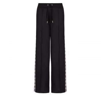 ACETATE TROUSERS WITH CONTRAST SIDE BAND L ACETATE TROUSERS WITH CONTRAST SIDE BAND L