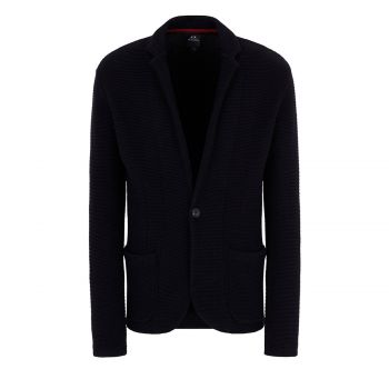 Knit blazer L