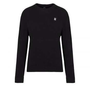 KNITTED PULLOVER WITH REFLECTIVE LOGO L
