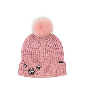 SPARKLE POM POM HAT