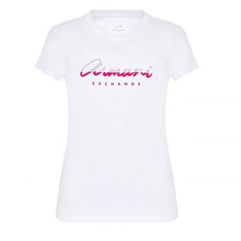 T-SHIRT WITH CONTRAST LETTERING S