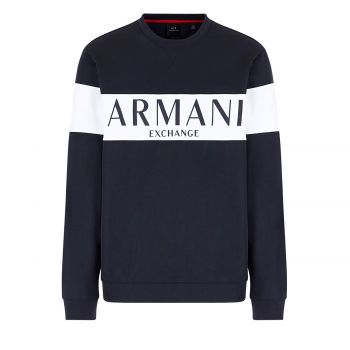Crew neck sweatshirt with logo lettering s