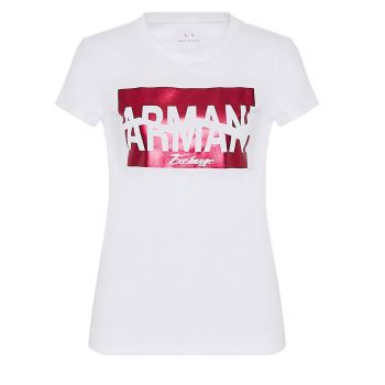 SLIM-FIT T-SHIRT WITH CONTRAST PRINT L SLIM-FIT T-SHIRT WITH CONTRAST PRINT L