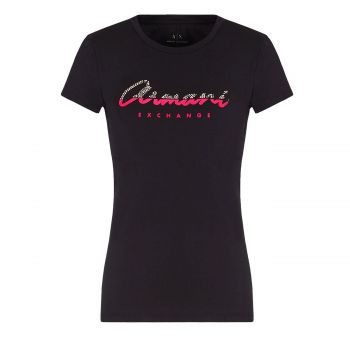 T-SHIRT WITH CONTRAST LETTERING XS