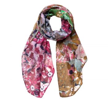 Recycled foulard and kaleidoscopic boho ieftin