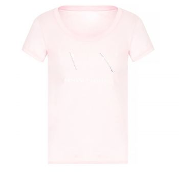 Tee with logo and appliques xs