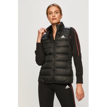 adidas Performance vestă sport cu puf culoarea negru, de iarna