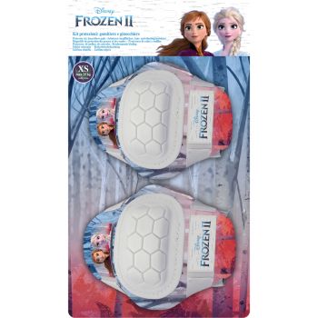 Set protectie cotiere si genunchiere Pro Frozen 2 XS 3-6 ani Disney ieftina