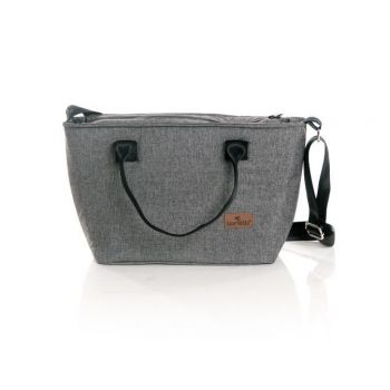 Geanta accesorii bebe Crysta Grey de firma original