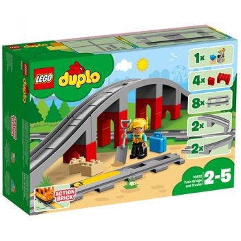 LEGO DUPLO Pod si Sine de Cale Ferata 10872