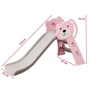 Tobogan Bear Pink 133 cm