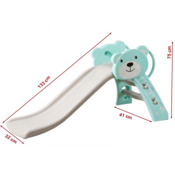 Tobogan Bear Turquoise 133 cm de firma original