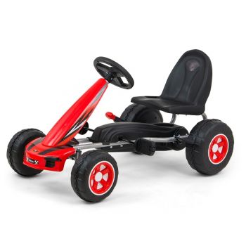 Kart cu pedale pentru copii Viper Red de firma original