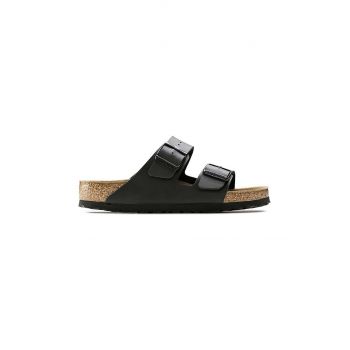 Birkenstock papuci Arizona SFB barbati, culoarea negru, 551251