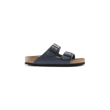 Papuci Birkenstock Arizona Natural Leather Dark Brown 51151 51151-Blue de firma originali