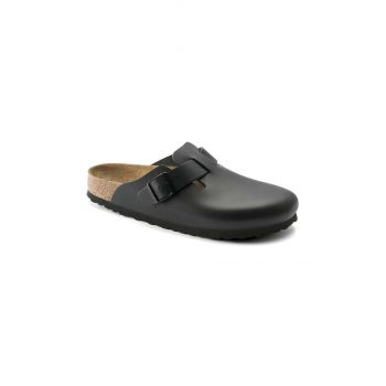 Birkenstock papuci Boston barbati, culoarea negru, 60191