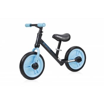 Bicicleta de tranzitie 2 in 1 Energy cu pedale si roti auxiliare Black Blue