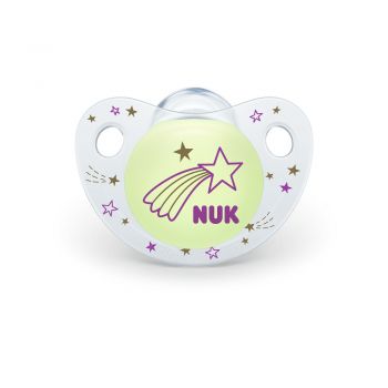 Suzeta Nuk Night  Day Silicon M3 Cometa Mov 18-36 luni