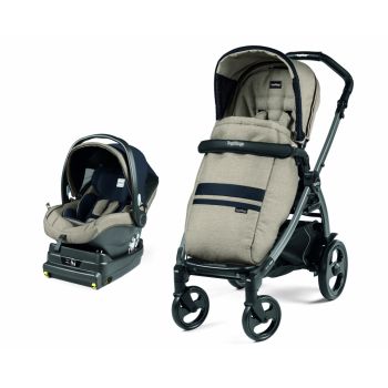 Carucior 2 in 1 Peg Perego Book 51 Titania i-Size Luxe Ecru 0 - 22 kg