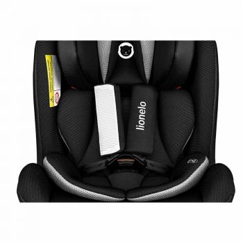 Scaun auto cu isofix Braam Carbon cu protectie laterala si rotire 360 grade 0-36 kg negru Lionelo