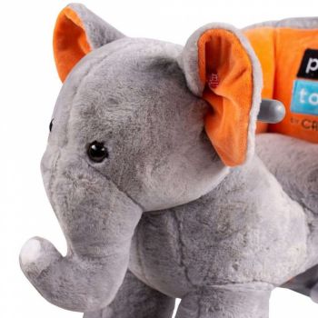 Balansoar de plus cu roti PlayTo Elefant ieftin