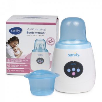 Incalzitor si sterilizator biberoane Sanity Multi Hot ieftin