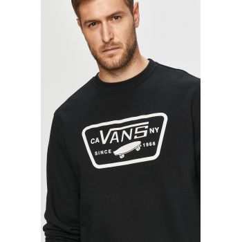 Vans - hanorac de bumbac VN0A45CIBLK1-BLACK