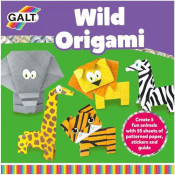 Joc Creativ Origami Animalute Salbatice Galt