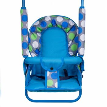 Leagan pentru copii Top Kids pentru interior si exterior Blue Dots de firma original