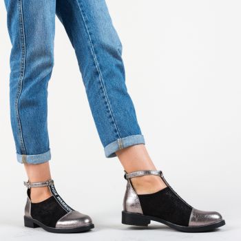 Pantofi Casual Cecily Argintii Pantofi Casual Cecily Argintii