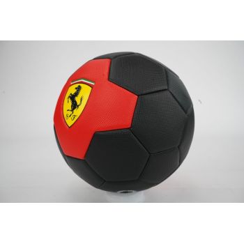 Minge de fotbal Ferrari marimea 5 rosu negru de firma originala