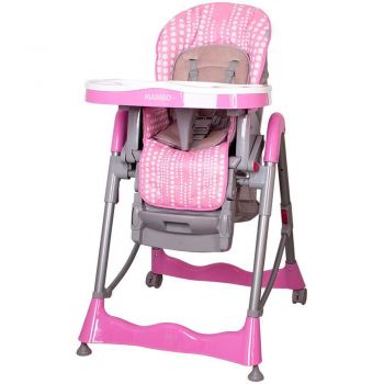 Scaun de masa Coto Baby Mambo Pink de firma original